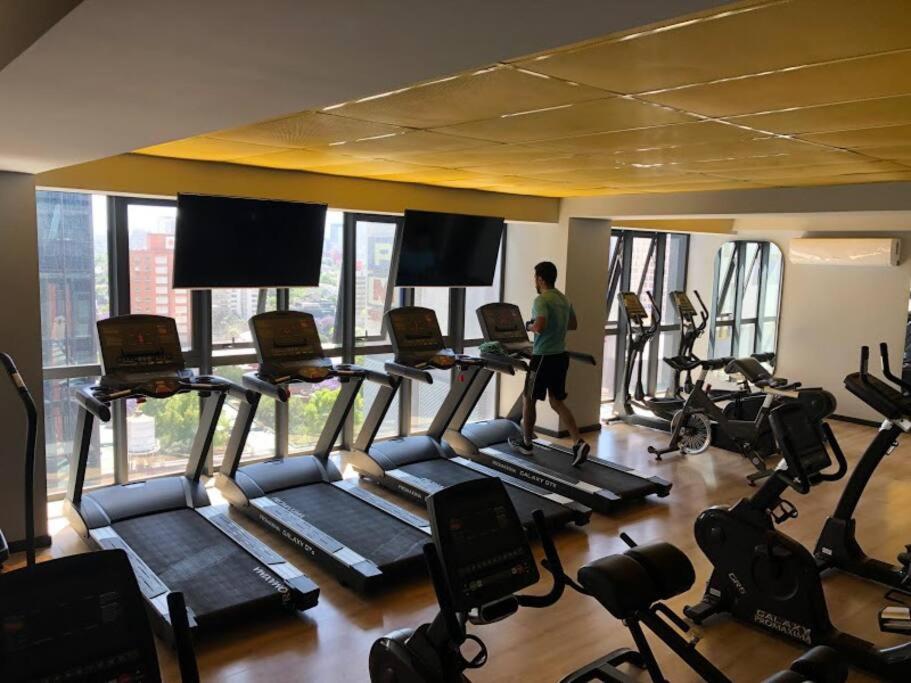 Nuevo Y Lujoso Depto Con Amenidades Nuevo Polanco Apartment Mexico City Luaran gambar